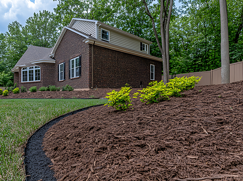 Mulch and Pine straw by Wingnut Yards